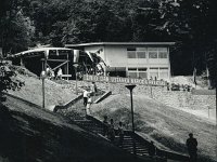 Sljeme. Gračani, donja stanica žičare otvorene 27. srpnja 1963. godine